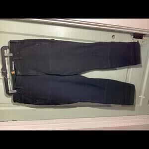 Carhartt Woman’s  Straight Fit Black Pants - Durable Workwear Size 14